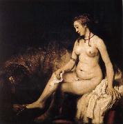 Rembrandt van rijn Stubbs bath in a spanner in oil on canvas